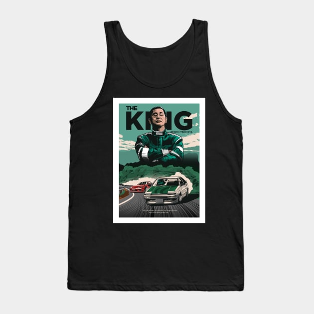 Drift King - Keiichi Tsuchiya Tank Top by rizadeli